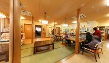 居心地の良い介護施設の内部