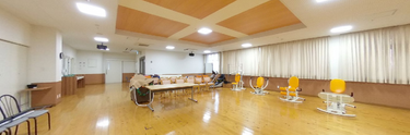 充実した設備のリハビリテーション室