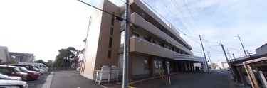 介護施設のエントランス周辺