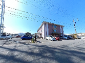 ゆったりとした施設の周辺風景
