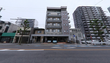 介護施設周辺の街角風景