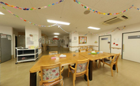 介護施設の居心地の良い共用スペース
