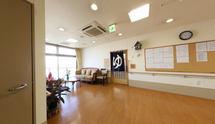 介護職員向け施設のロビー風景