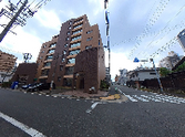 都市型介護老人ホームの外部