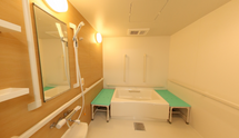 介護施設の居室内部