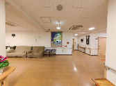 介護施設の受付とエントランス