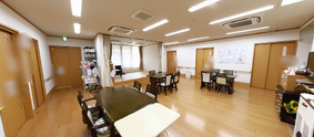 介護施設の中央エリア