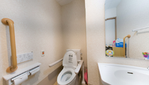 バリアフリーなトイレの一例