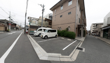 のどかな街並みの介護施設
