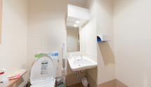 施設内の快適なトイレ設備