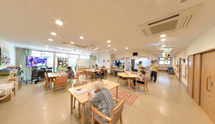 居心地の良い介護施設の内観
