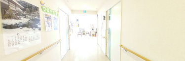 介護施設のきれいな通路