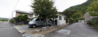 介護施設の外観と周辺環境