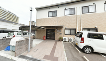 ケアホームの清潔な外観