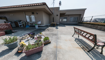 職場の屋外休息場所