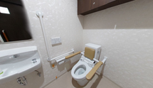 整備されたトイレ設備