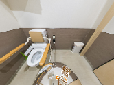 ゆとりあるトイレ環境設備