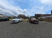 広い駐車場