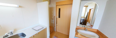 介護施設の居室内装と設備