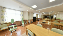 介護施設内のリハビリテーションルーム