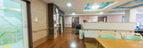 広く清潔感のある共用スペース