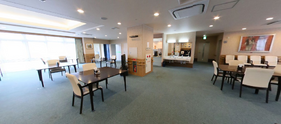 居住者向けの共用リビングルーム