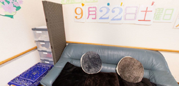 介護施設内部の活動風景