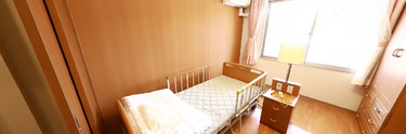 介護施設の居室の内部