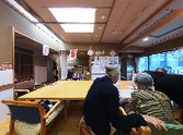 温かみのある共有スペース