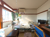自然光が入る居室