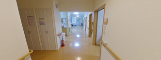快適な介護施設の通路