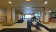 広々とした職場のパノラマ