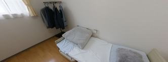 居心地の良い施設内の居室