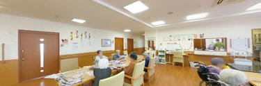 快適な介護施設の居間