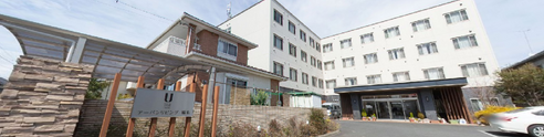 静かな住宅街に位置する介護施設