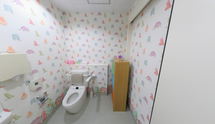 清潔感溢れるトイレ空間