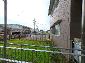 広々とした廊下の外観
