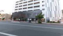 都市部の現代的建物