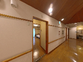 ゆったりとした廊下エリア