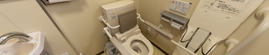 職場の清潔なトイレスペース