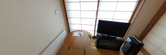 明るく清潔な和室の部屋