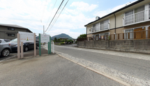 介護施設とその周辺風景