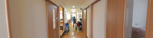 介護施設内の廊下
