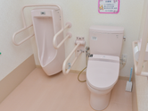 居心地の良い介護施設のトイレ