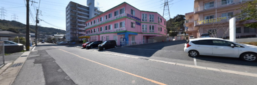 介護施設外観の風景写真