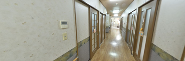 介護施設の内部フロア様子
