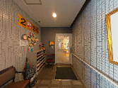 ゆったりとした休憩コーナー