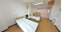 ケア施設の個室内観