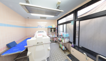 整備された介護用バスルーム設備