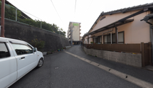 介護施設の外観と周辺環境